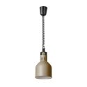 Hendi Hanging Cylinder Food Warmer Lamp Diameter 175 mm 250 W - sand color. Hendi Hanging Cylinder Food Warmer Lamp Diameter 175 mm 250 W - sand color.