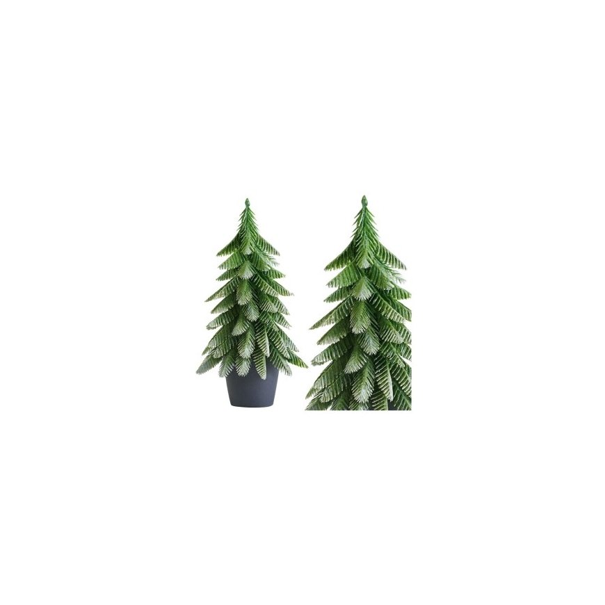 Lean Christmas decorative tree in pot 32x12 cm – 2