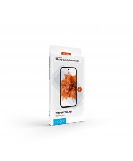 Fikseeritud ekraanikaitse | Samsung | Galaxy A17 4G/5G | Karastatud klaas | Läbipaistev