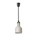 Hendi Toitwarmuse lamp, riputatav silindriline, Ø 175 mm, 250 W - valge Hendi Toitwarmuse lamp, riputatav silindriline, Ø 175 mm, 250 W - valge