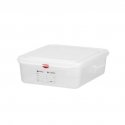 Hendi Food Container GN 2/3 with Label Lid 9 L 354x325x100 mm Hendi Food Container GN 2/3 with Label Lid 9 L 354x325x100 mm