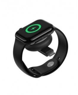 Чехол 3MK Endurance Powerbank Case для Apple Watch 44mm/45mm 2,5W 1200mAh USB-C черный