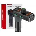Autosisendi FM 2×USB-A 1×USB-C microSD 12V 24V amio-04652 Autosisendi FM 2×USB-A 1×USB-C microSD 12V 24V amio-04652