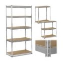 Metallinen varastohylly 183 x 90 x 40 cm Humberg HR-853 musta Metallinen varastohylly 183 x 90 x 40 cm Humberg HR-853 musta