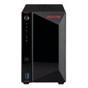 Asustor AS5402T NAS- ja tallennuspalvelimet Intel® Celeron® N5105 4 GB DDR4 0 TB ADM musta Asustor AS5402T NAS- ja tallennuspalvelimet Intel® Celeron® N5105 4 GB DDR4 0 TB ADM musta