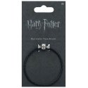 Travel The Carat Shop Harry Potter black leather charm bracelet Travel The Carat Shop Harry Potter black leather charm bracelet