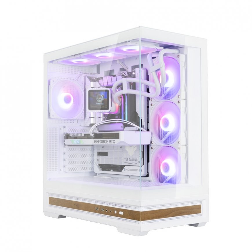 Zalman P40 NAMU WHITE Midi Tower Valkoinen