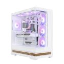 Zalman P40 NAMU WHITE Midi Tower Valkoinen