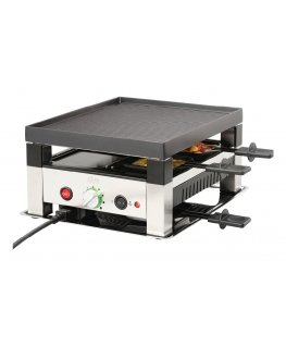 Solis 7611210977568 rakletigrill 4 isik(ut) 1020 W Must, Hõbe