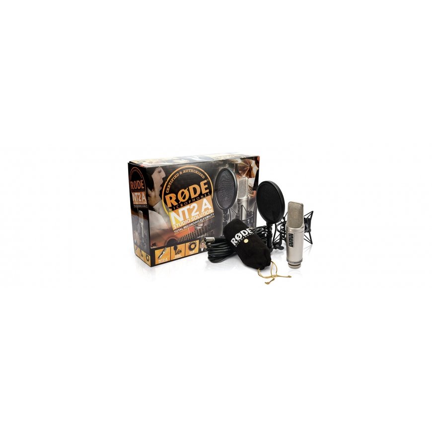 RØDE NT2-a Sidabras Scenos / pasirodymų mikrofonas – 2
