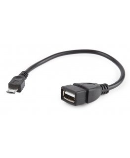 Gembird USB A - Micro-USB B, 0.15m USB kabelis USB 2.0 0,15 m Melns