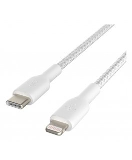 Belkin CAA004BT1MWH Lightning-kaapeli 1 m Valkoinen