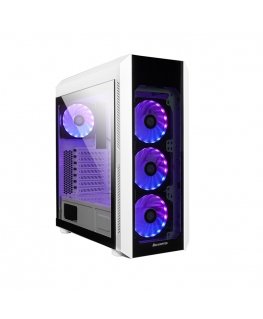 Chieftec GL-03W-OP computer case Midi Tower White