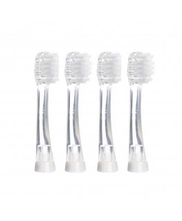 Brush-Baby BabySonic 4 tk Läbipaistev
