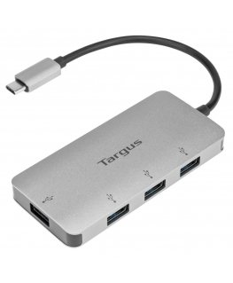 Targus ACH226EU keskitin USB 3.2 Gen 1 (3.1 Gen 1) Type-C 5000 Mbit/s Hopea