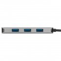 Targus ACH226EU interfeisa centrmezgls USB 3.2 Gen 1 (3.1 Gen 1) Type-C 5000 Mbit/s Sudrabs