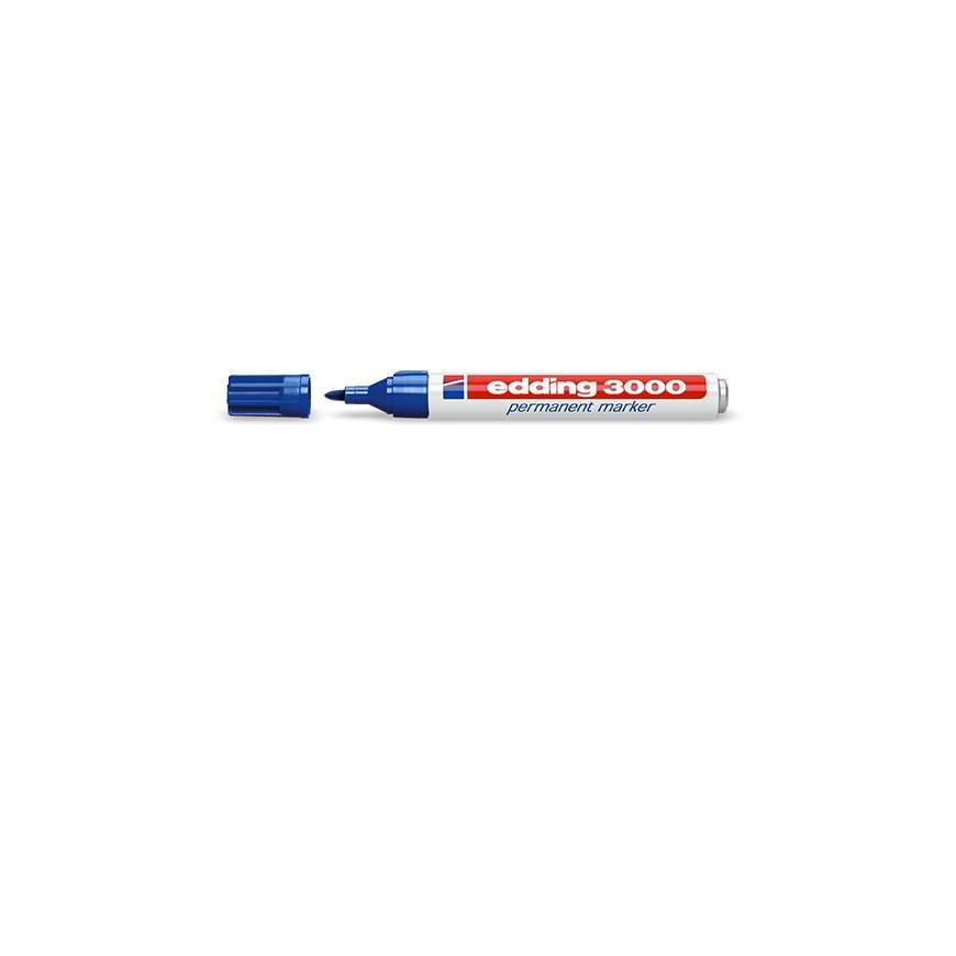 Edding 3000-3 permanent marker Blue 1 pc(s)