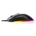 Steelseries Rival 3 Gen 2 pele Universāls Abām rokām USB Type-A Optisks 8500 DPI Steelseries Rival 3 Gen 2 pele Universāls Abām rokām USB Type-A Optisks 8500 DPI