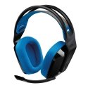 Logitech G G535 Гарнитура Беспроводной Оголовье Игровой Черный, Синий Logitech G G535 Гарнитура Беспроводной Оголовье Игровой Черный, Синий
