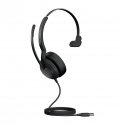 Jabra Evolve2 50 Austiņas Vadu Birojs / zvanu centrs USB Type-A Melns Jabra Evolve2 50 Austiņas Vadu Birojs / zvanu centrs USB Type-A Melns