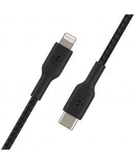Belkin CAA004BT1MBK Lightning-kaapeli 1 m musta
