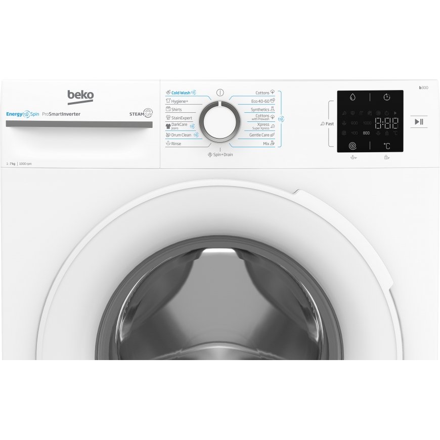 Beko b300 BM3WFSU37013WW skalbimo mašina Pakraunama per priekį 7 kg 1000 RPM Balta – 4
