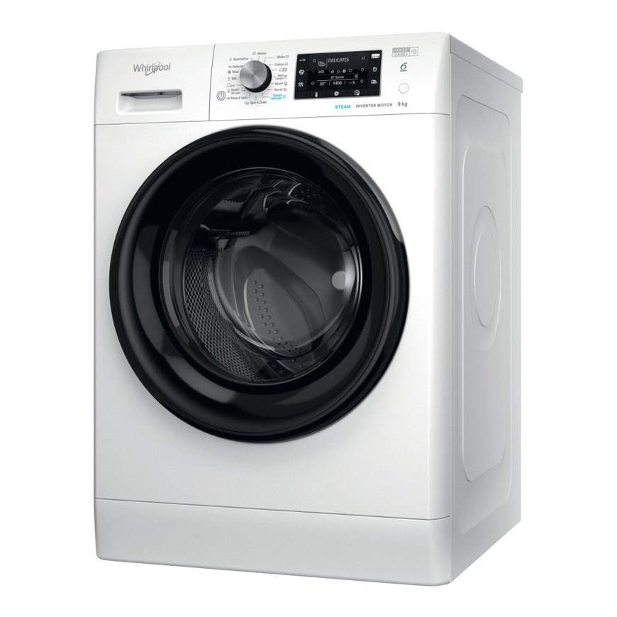 Whirlpool FFD 9489 BV EE skalbimo mašina Pakraunama per priekį 9 kg 1351 RPM Balta