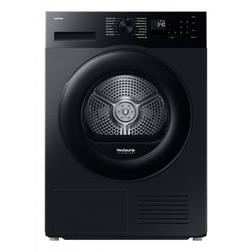 Samsung DV90DG52A0ABLE tumble dryer Freestanding Front-load 9 kg Black