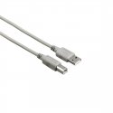 Hama 00200900 USB kabelis USB 2.0 1,5 m USB A USB B Pilka