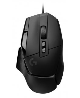 Logitech G 910-006139 kompiuterio pelė Žaidimams Dešinės rankos USB A tipo Optinis 25600 DPI