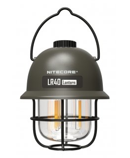 Nitecore LR40 matkalatern USB powered camping lantern USB port