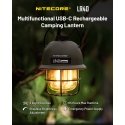 Nitecore LR40 matkalatern USB powered camping lantern USB port Nitecore LR40 matkalatern USB powered camping lantern USB port