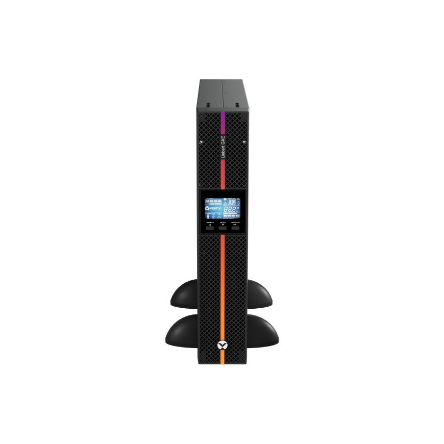 Vertiv Liebert GXE3-3000IRT2UXL UPS-virtalähde Taajuuden kaksoismuunnos (verkossa) 3 kVA 2700 W 9 AC