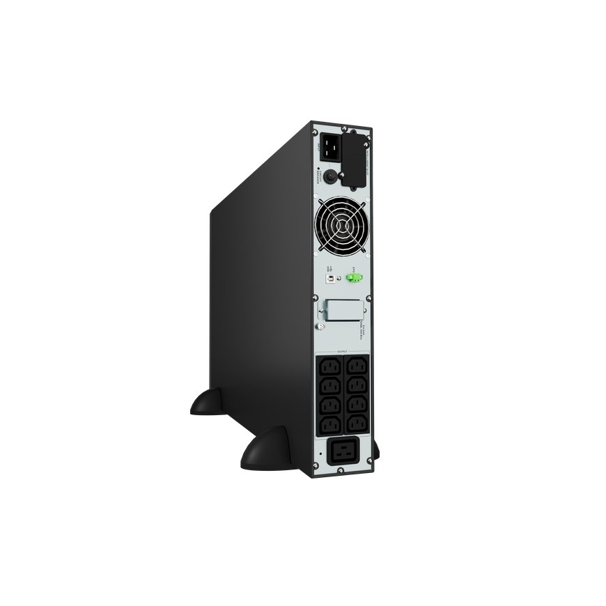 Vertiv Liebert GXE3-3000IRT2UXL UPS-virtalähde Taajuuden kaksoismuunnos (verkossa) 3 kVA 2700 W 9 AC – 5