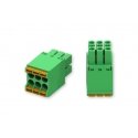 Teltonika PR5MEC15 spaiļu bloks 2 x 5, 2 x 3 Zaļš Teltonika PR5MEC15 spaiļu bloks 2 x 5, 2 x 3 Zaļš