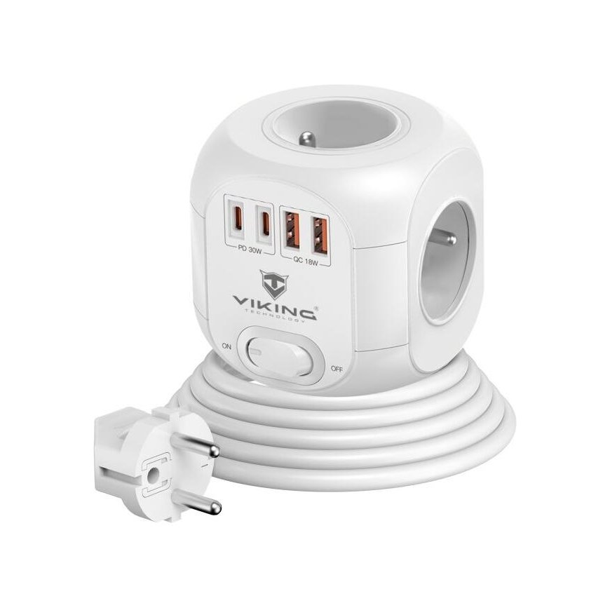 Viking Technology Viking AC CUBE PD30 Power Adapter – 2