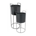 PIECES Metallised flower pots IDEM, 2 pcs. PIECES Metallised flower pots IDEM, 2 pcs.