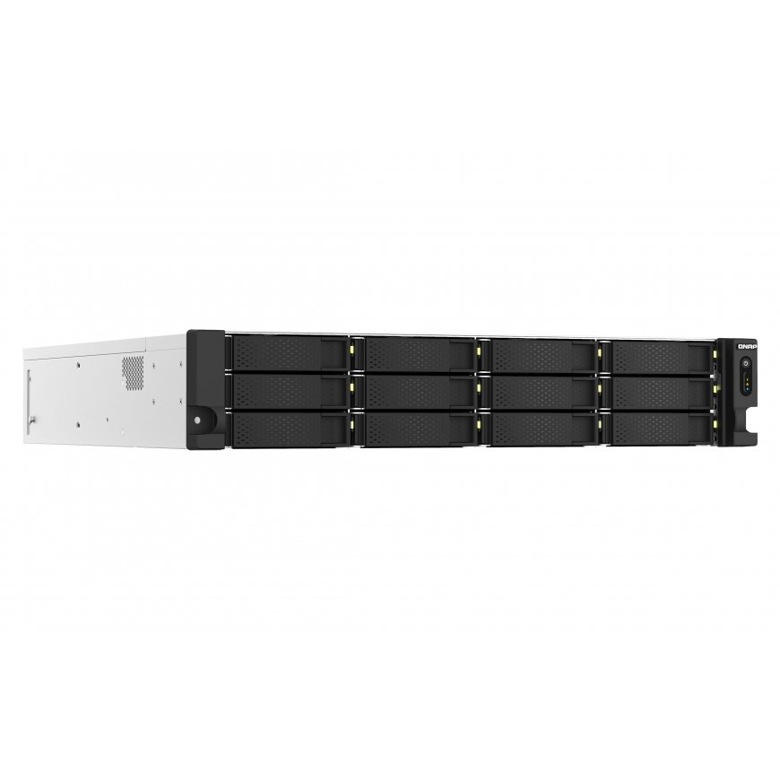 QNAP TS-h1887XU-RP NAS Стойка (2U) Intel Xeon E E-2334 16 GB DDR4 0 TB QuTS hero Черный, Белый – 2