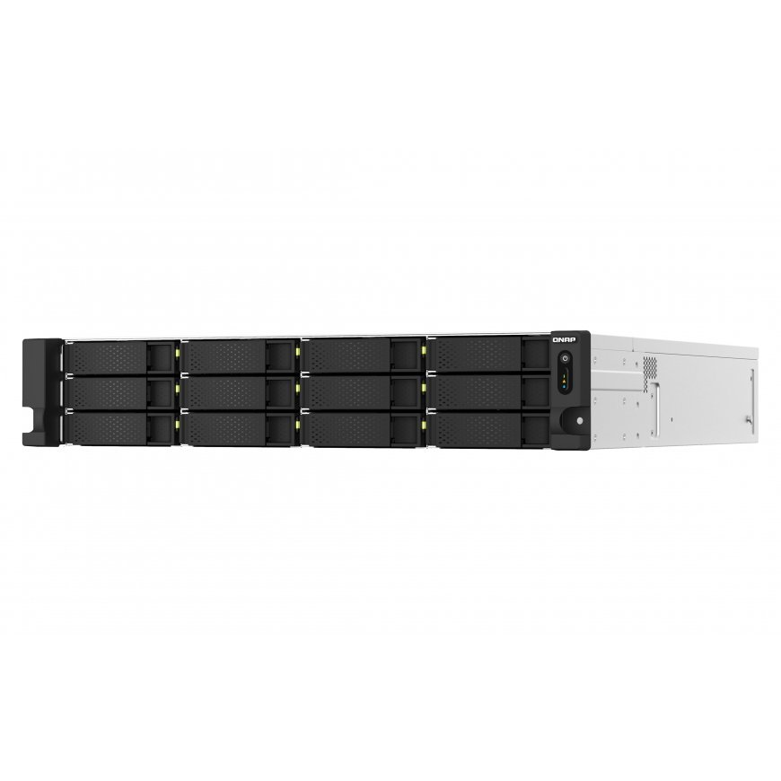 QNAP TS-h1887XU-RP NAS Rack (2U) Intel Xeon E E-2334 16 GB DDR4 0 TB QuTS hero Black, White – 4