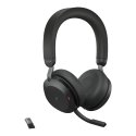 Jabra Evolve2 75 Austiņas Bezvadu Birojs / zvanu centrs Bluetooth Uzlādes statīvs Melns Jabra Evolve2 75 Austiņas Bezvadu Birojs / zvanu centrs Bluetooth Uzlādes statīvs Melns