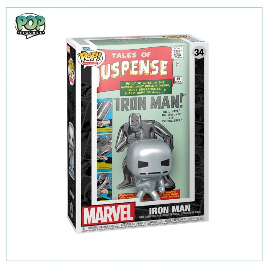 Funko POP figūra Komiksu Vāks Marvel Iron Man – 2