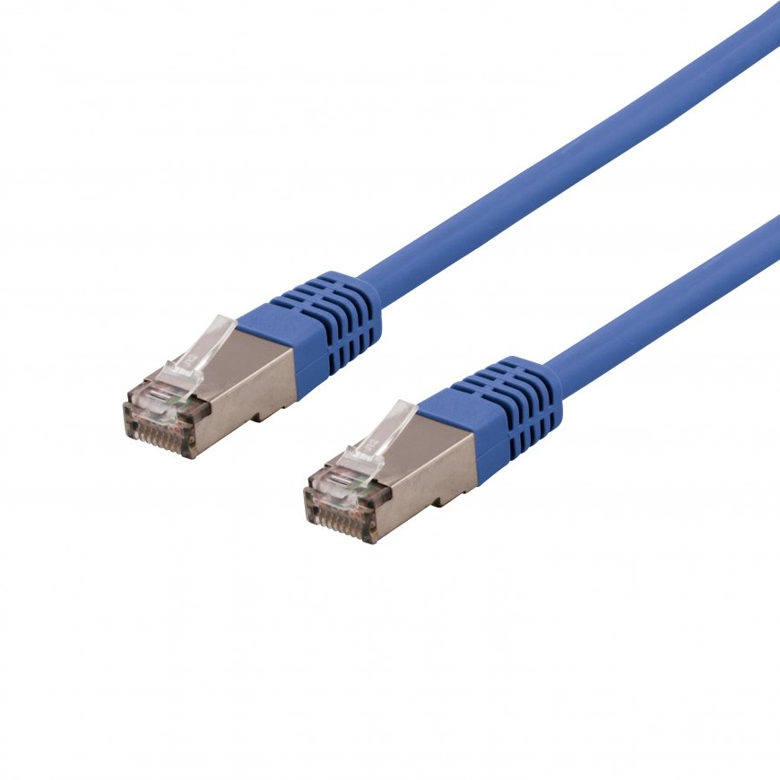Deltaco SFTP-65BH tīkla kabelis Zils 5