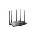Tenda TX12 PRO bezvadu rūteris Ātrais Ethernet Divkāršā frekvenču josla (2.4 GHz / 5 GHz) Melns