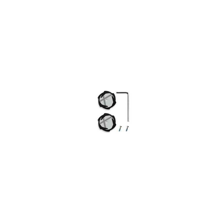 Northwave SLW X-Dial Shoe Lacing Wheel White-Black (2 pcs.)