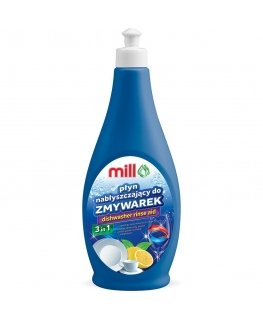 MILL 3-in-1 astianpesukoneen huuhteluaine 500 ml