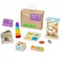 Montessori Educational Set WOOPIE Green 6in1 for 13–15 Months Montessori Educational Set WOOPIE Green 6in1 for 13–15 Months