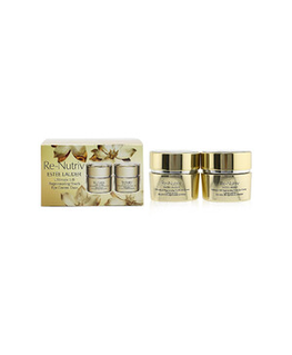 Estee Lauder "Skincare Superstars" set: cleansing gel 100 ml + eye cream-gel 5 ml + calming serum 5 ml + rejuvenating serum 15 m