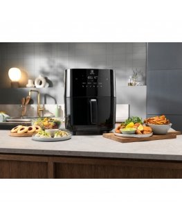 Electrolux EAF7SB Single 6.9 L Stand-alone 1700 W Hot air fryer Black