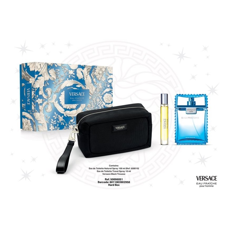 Versace EAU FRAICHE MAN 3 DAĻU