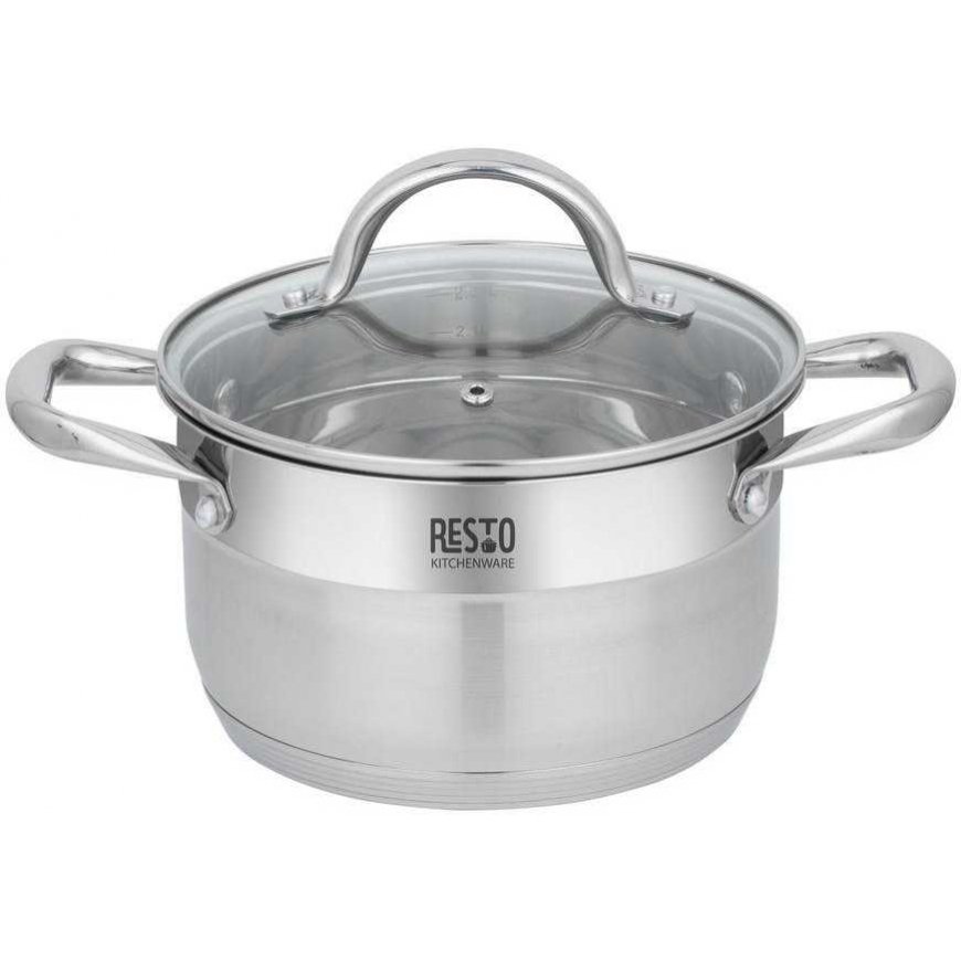 Emilio nerūsējošā tērauda katls 18cm ar vāku